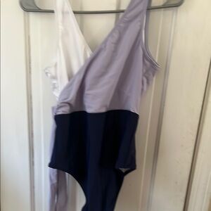 Stylish Kids One Piece in White, Purple, and Black